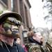Ferndale resident and Hash Bash proponent Mike "Reddog" McShane listens to speakers on Saturday, April 6. Daniel Brenner I AnnArbor.com